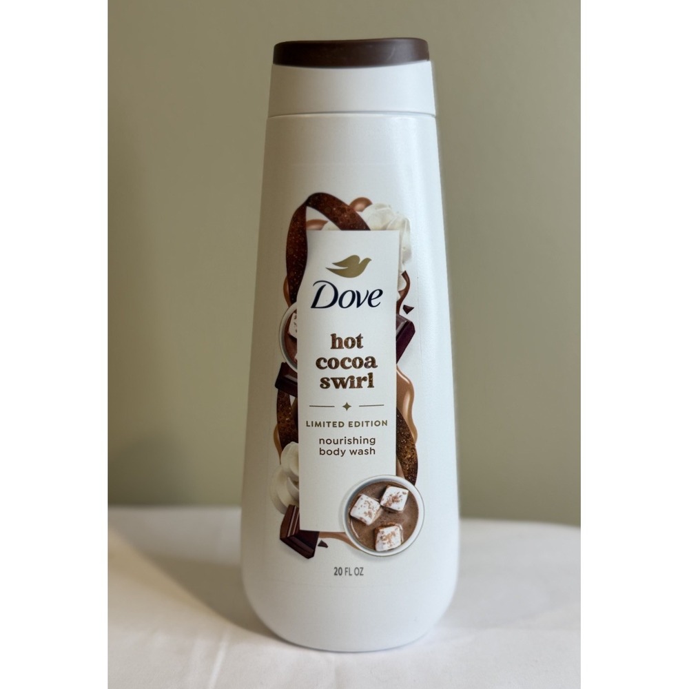 Dove Beauty Limited Edition Holiday Treat Body Wash - Hot Cocoa Swirl - 20 fl oz